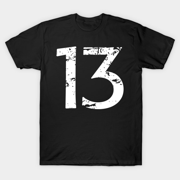 13 T-Shirt by BKDesigns